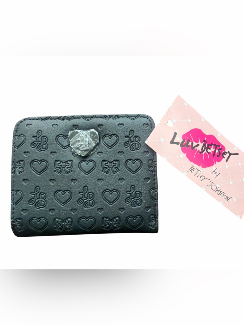 Luv Betsey by Betsey Johnson Heart & Bow Small Wallet